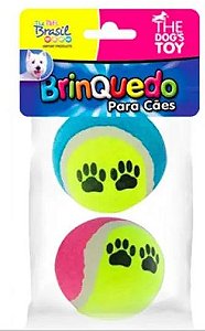 Brinquedo Bola de Tenis Med Blister C/2