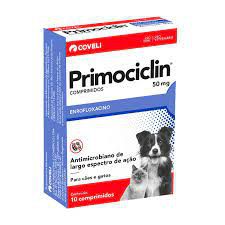 Primociclin 50 Mg C/10 Comp.
