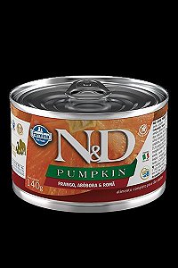 Pate Nd Canine Pumpkin Frango 140gr
