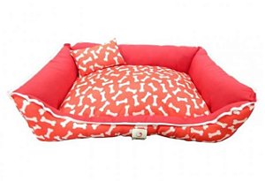 Cama Retangular Dupla Face Luxo m 65x45x