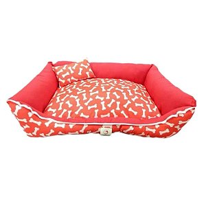 Cama Retangular Dupla Face Luxo m 65x45x