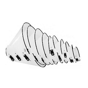 Jogo de Colar Elizabetano  Branca 1ao10