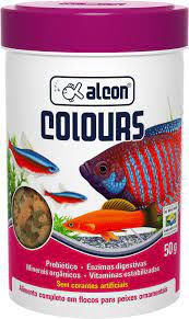 Racao Peixe Alcon Colours Fl 50 G