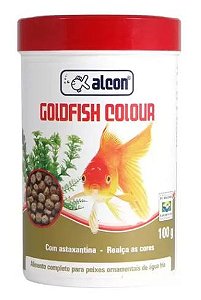 Racao Peixe Alcon Goldfish Colours 100 G