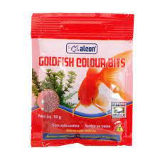 Racao Peixe Alcon Goldfish Colours Bits 10