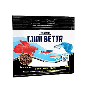 Racao Peixe Alcon Mini Betta 4 G