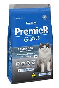 Racao Premier Gatos Cast. de 6 Meses a 6 Anos Frango 500 Gr