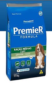 Racao Premier Ad Light 15 Kg
