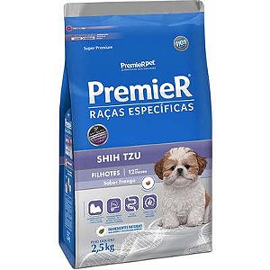 Racao Premier Shih-Tzu Filhote 2,5 Kg