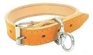 Coleira de Couro Brutus N 100 C/ Destorcedor - Cerkar