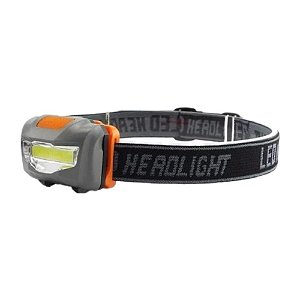 Lanterna de Cabeca Pilha Led Cob 3w Sh-169