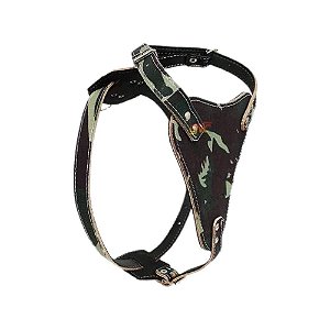 Peitoral Pit-Bull Camuflada