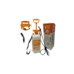 Pulverizador 8 L Manual Pressao - Rino Agro