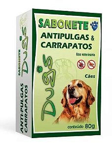 Sabonete Dugs Antipulgas e Carrapato 80 Gr