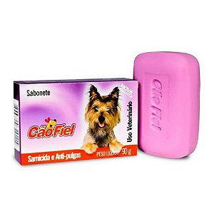 Sabonete Sarnicida Anti-Pulgas Cao Fiel 90g