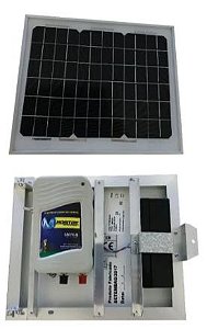 Eletrificador Solar Monitor 80km Sm70-B C/bat.