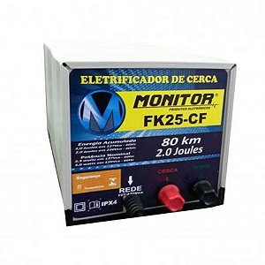 Eletrificador Monitor 120km Fk25-Cf/bateria