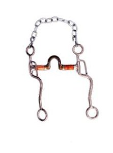 Freio Inox Perna s C/ Rolete 2057 - Regalo Campeiro