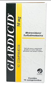 Giardicid 50mg  10 Comp
