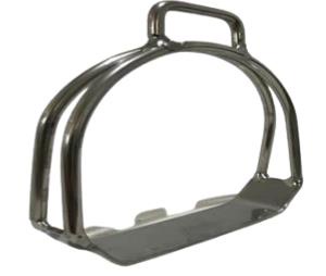 Barao Estribo 2 Hastia Chato Inox 256 - Freios Barao