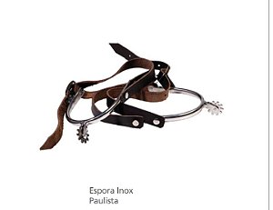 Espora Inox Paulista 109 - Regalo Campeiro