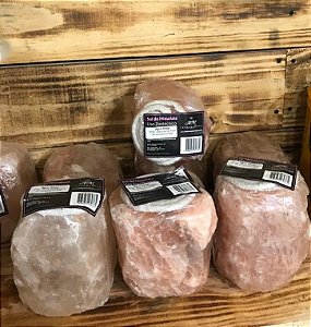Bloco de Sal Rosa do Himalaia (2,9kg) - Am Ferramentas