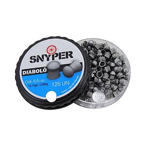 Chumbinho Snyper 5,5mm C/ 125 Un