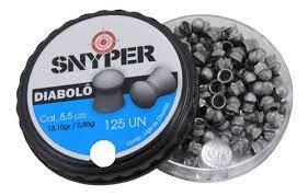 Chumbinho Snyper 5,5mm C/ 125 Un