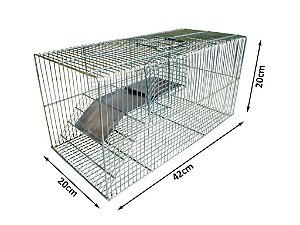 Gaiola Ratoeira Grande N2 A20cm L20cm C42cm