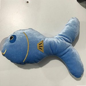 Brinquedo Peixe Bordado