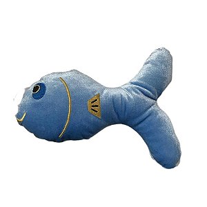 Brinquedo Peixe Bordado