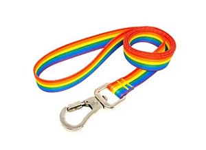 Guia Malu Pet Arco-Iris Grde 25x120cm