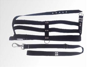 Conj. Guia/peitoral Nylon Grande Porte N6