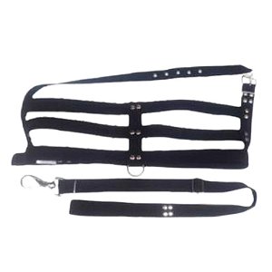 Conj. Guia/ Peitoral Nylon Grande Porte N8