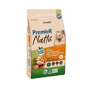 Racao Premier Nattu Racas Peq. Ad Mandioquinha 10,1 Kg