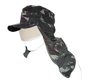 Bone Arabe Brim C/tela Camufl.Garr