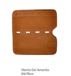 Manta Gel Amarela 64x76cm 0008 - Regalo Campeiro