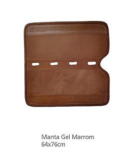 Manta Gel Marrom 64x76cm 1711 - Regalo Campeiro