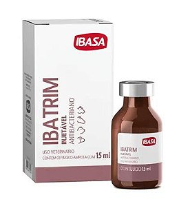 Ibatrim Injetavel 15 Ml  Ibasa