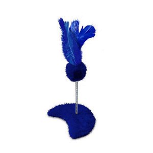 Brinquedo Com Mola Lua Azul