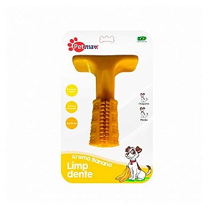 Brinquedo Limp Dente Aromatizado Banana - Petmaxx