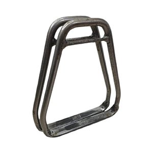 Barao Estribo Campana Uruguaio 3/8 Chato Ferro - 320