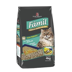 Areia Sanitario Famil 4 Kg