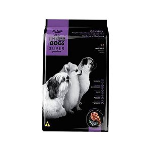 Racao Three Dogs Sp Ad Peq Mini Cordeiro 10,1kg