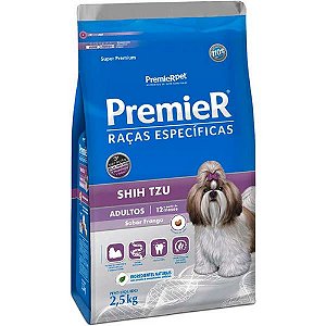 Racao Premier Shih-Tzu Adulto 2,5kg