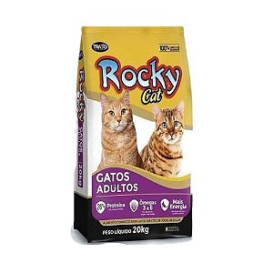 Racao Rocky Gato 20kg