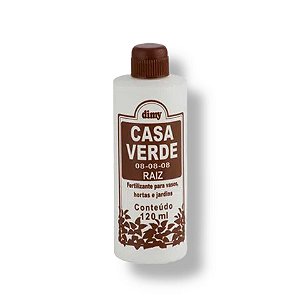 Fertilizante Verde Raiz-Casa Vrd 120ml 08-08-08 Dimy
