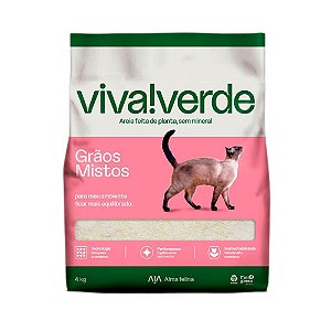 Areia Viva Verde Vida Descomplicada 4kg