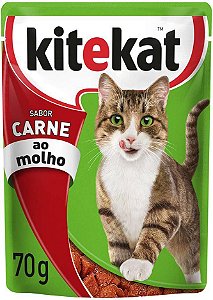 Sache Kitekat Cat Ad Carne 70 G
