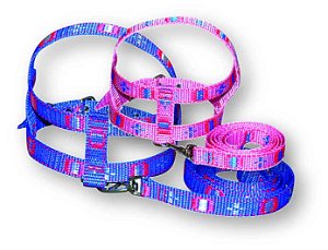 Guia Peitoral Nylon Tubular N5 - Forpets